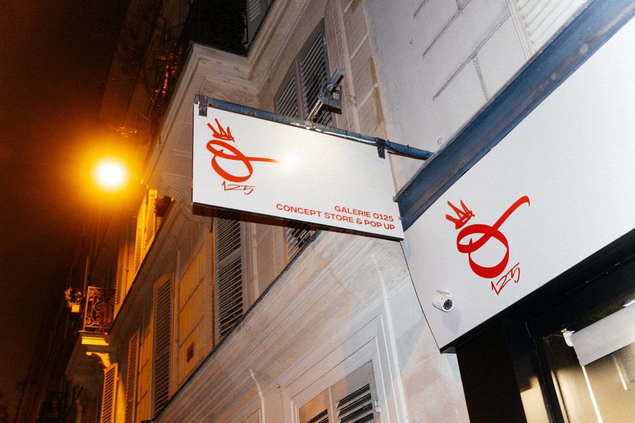 Vue de l'exposition à la Galerie O125, rue Legendre Paris